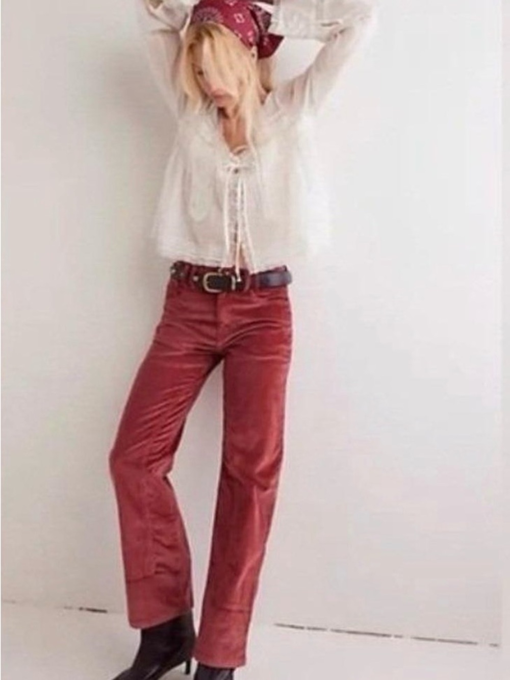 We The Free Risk Taker Cord Jeans Size 27 - Picture 1 of 7